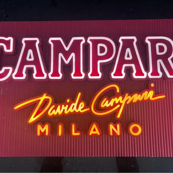 Campari Milano LED Neon-Style Sign - Picture 7 of 10